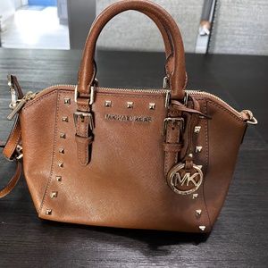 Brown Michael Kors Cross Body Bag